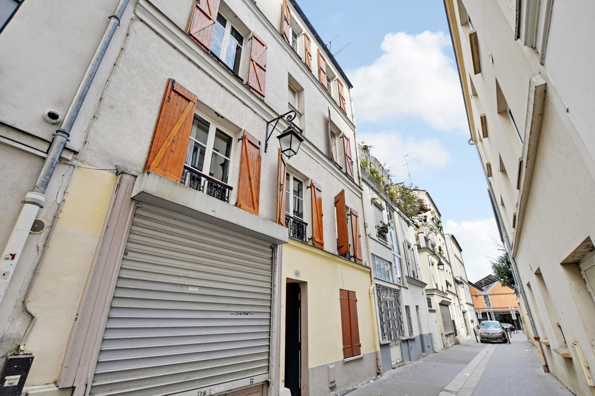 Charming Studio - 2P With Ac Near Montmartre Paris Dış mekan fotoğraf