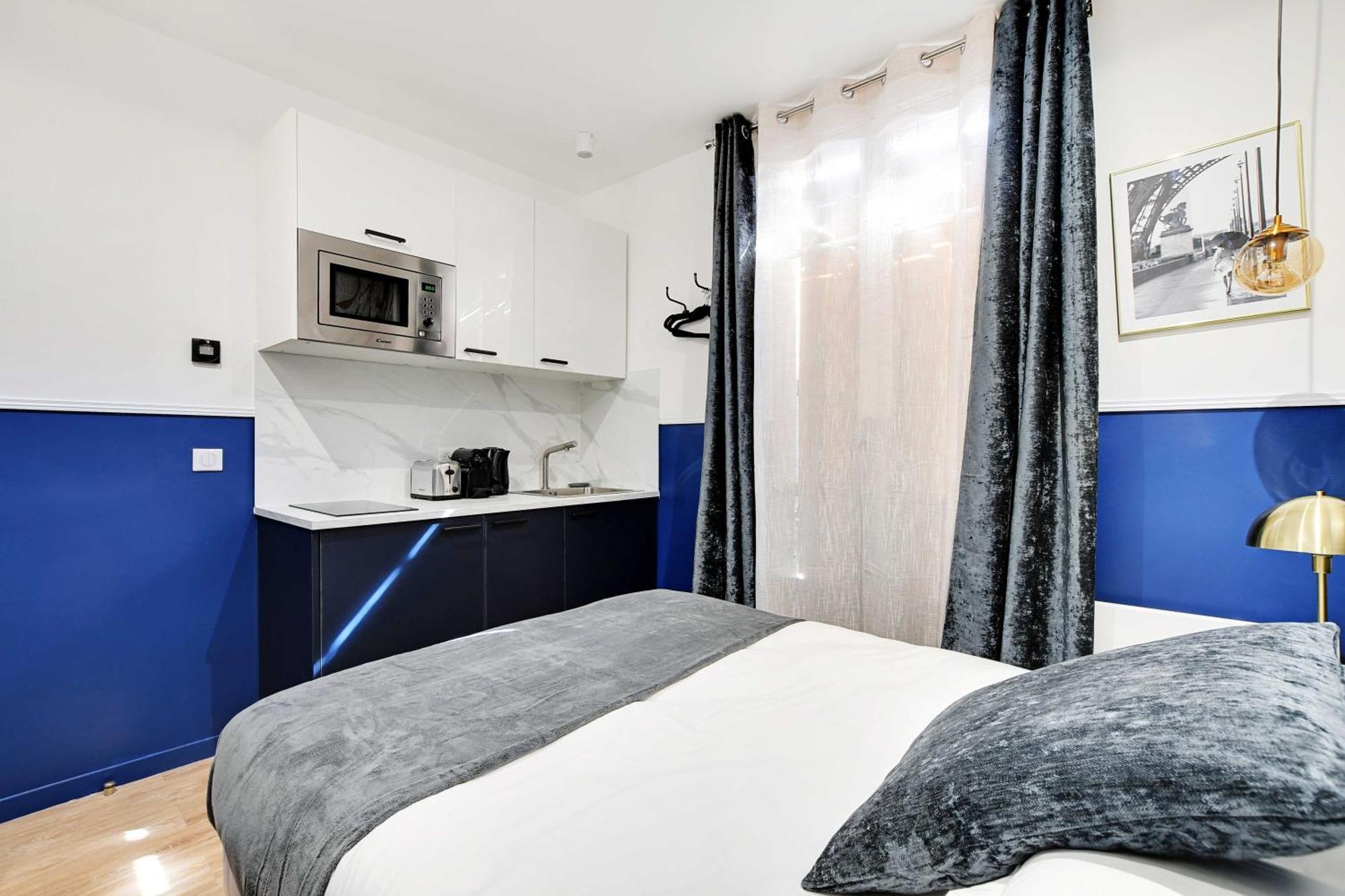 Charming Studio - 2P With Ac Near Montmartre Paris Dış mekan fotoğraf